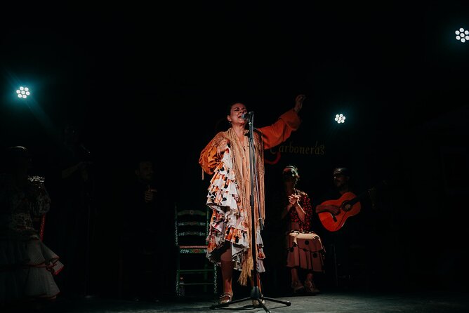 Authentic Flamenco, Tapas & Wine Madrid Experience - Starting point at Plaza de Isabel II, then straight into the night