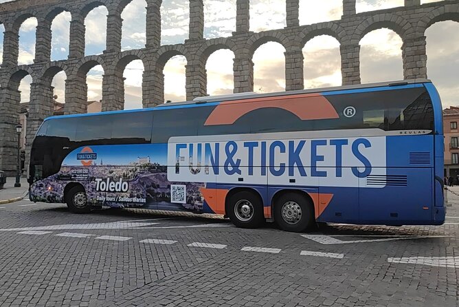 Avila & Segovia Tour with Tickets to Monuments from Madrid - The drive into Segovia and the big moment: the Roman aqueduct