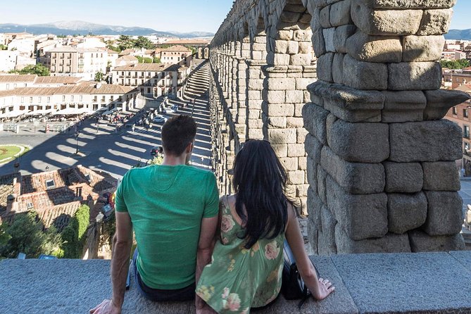 Avila with Walls and Segovia with Alcazar from Madrid - Segovia’s Roman aqueduct: 166 arches of pure confidence