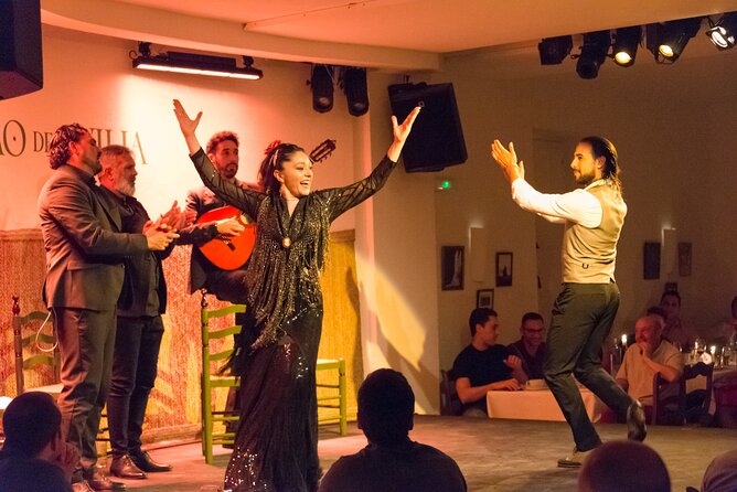 Flamenco Show at the Tablao de la Villa Madrid - The flamenco show itself: guitar, singing, and dancers in one tight flow