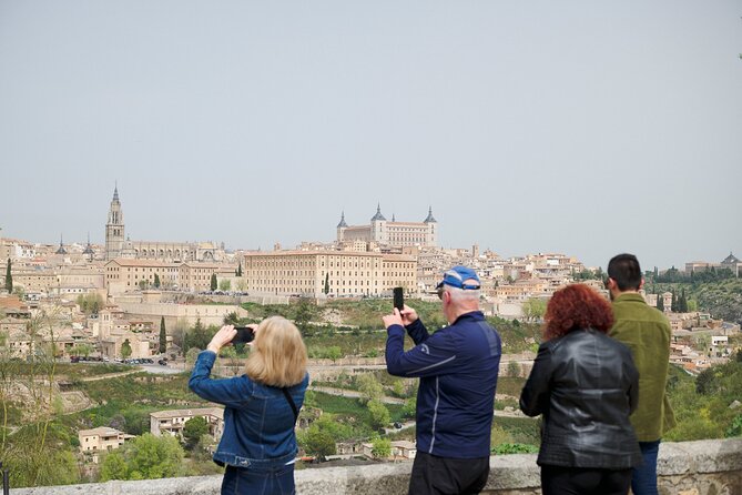 Full Toledo with 3 Monuments and Optional Cathedral from Madrid - Mirador del Valle viewpoints and Plaza de Zocodover, your easy Toledo orientation