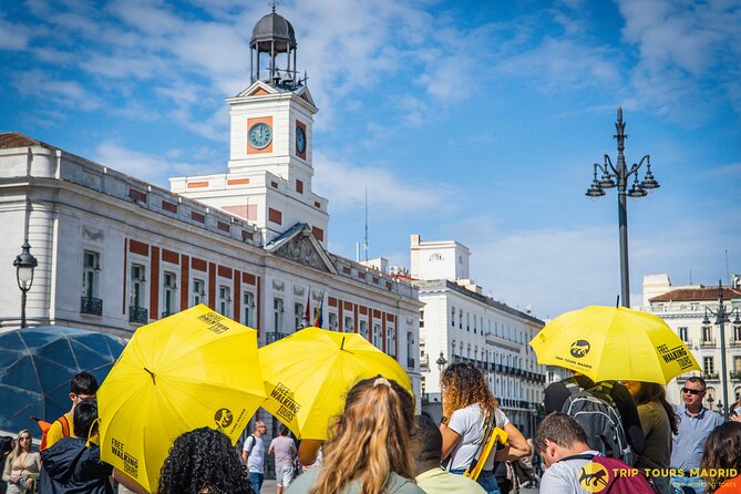 Guided Tour of Madrid of the Austrias and the Historic Center - Almudena Cathedral from outside: modern Gothic, plus a historic crypt