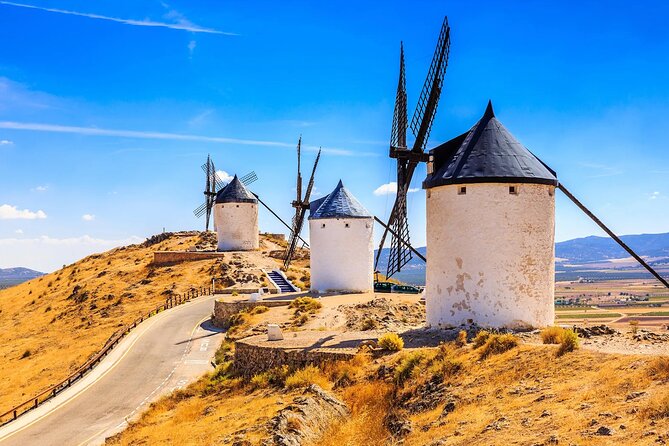 Influential Toledo & Bookish Consuegra, Full Day Tour from Madrid - Consuegra windmills and a story-like opening