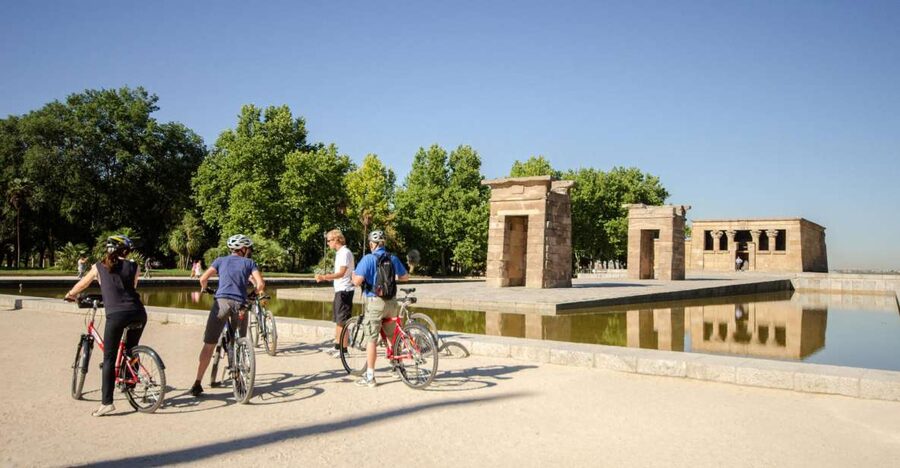 Madrid City Guided Bike/E-Bike Tour for Small Groups - Debod Temple to Royal Palace area, the morning’s dramatic start