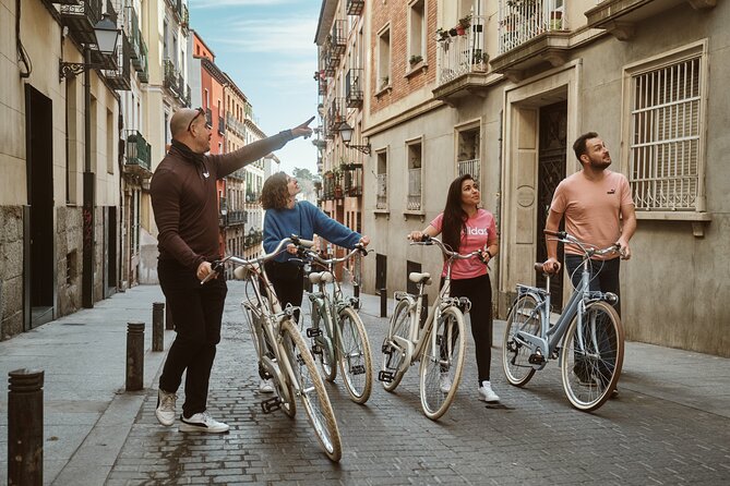 Madrid: City Highlights Guided Vintage Bike Tour - Retiro Park’s oldest tree and the lagoon break