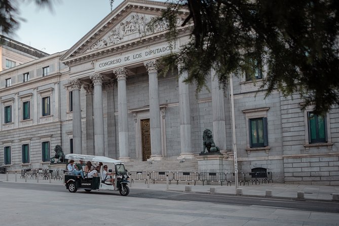 Madrid Expert Tour with Local Guide in Eco Tuk Tuk Private - Price and value: what $28.67 buys in a 3-hour Madrid orientation
