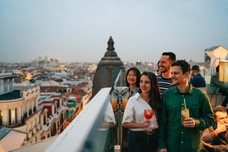 Madrid: Guided Tapas and Wine Tour with Terrace Visit - Stop by Stop: San Miguel Square, La Latina, Plaza Mayor, and the Poets’ Streets