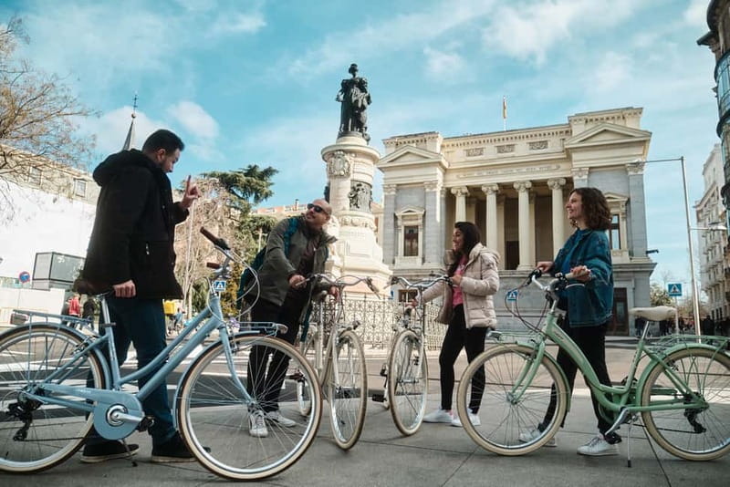 Madrid: Highlights Guided Vintage Bike Tour and Tapas Option - A vintage bike tour that strings Madrid’s top sights into one easy loop