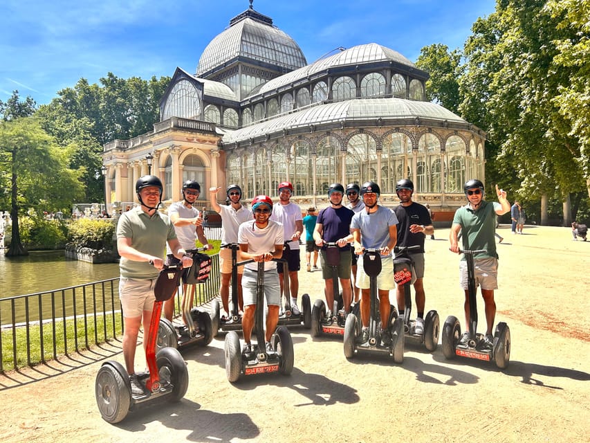Madrid: Iconic Retiro Park Segway Tour - Meeting at Avenida Menéndez Pelayo, 9 and getting your Segway set up