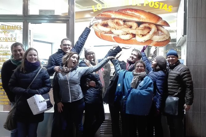 Madrid Local's Tapas Tour Dinner with a side of History - Calle Preciados croquettes, the right way to start