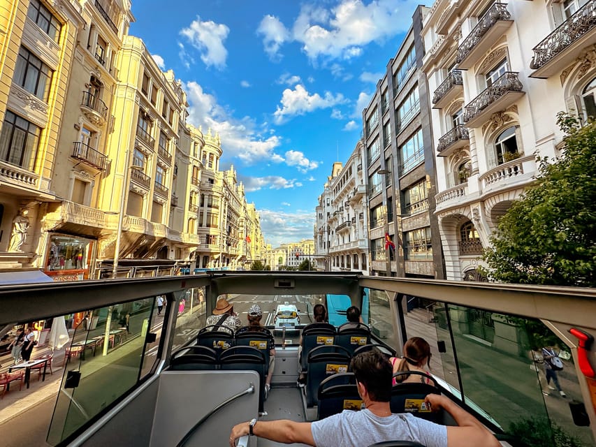 Madrid: Open-Top Big Bus Sightseeing Tour with Live Guide - Atocha Station and the Big City “Everyday” View
