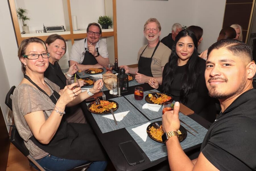 Madrid: Paella and Sangria Workshop in the City Center - Who You Learn With: English-Spanish Team Energy (Miguel, Iván, Cristal, and More)