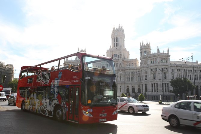 Madrid Panoramic City Bus Tour - Route 1 (Blue): Belle Époque to Prado and Royal Madrid viewpoints