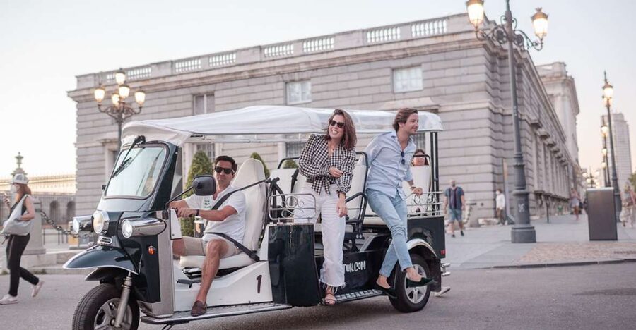 Madrid: Private City Tour by Eco Tuk Tuk - Electric Tuk Tuks for Getting Oriented Fast in Madrid