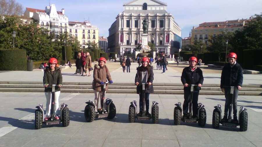 Madrid Private Segway tour. Retiro Park - Centro Historico - Royal Palace and Almudena Cathedral: big names, short guided context