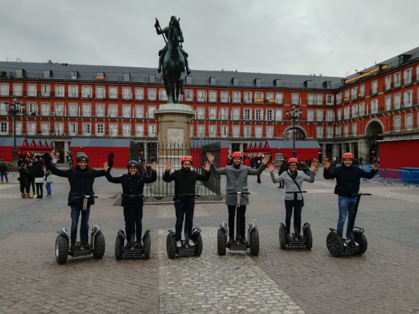 Madrid Private Segway tour. Retiro Park - Centro Historico - How long should you book, and what changes with the time?