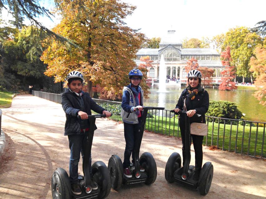 Madrid: Retiro Park 1.5-Hour Segway Tour - Segway Training First, Then Retiro at Glide Speed