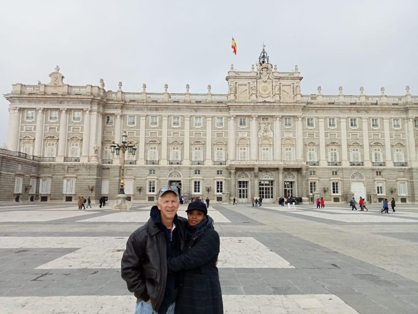 Madrid: Royal Palace Guided Tour with Entry Ticket - Royal Collections Finish: Stradivarius Violins, the Crown Room, and Velazquez’ Lions