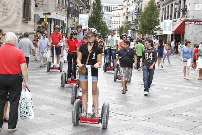 Madrid Segway Tour - The route menu: 60, 90, or 150 minutes