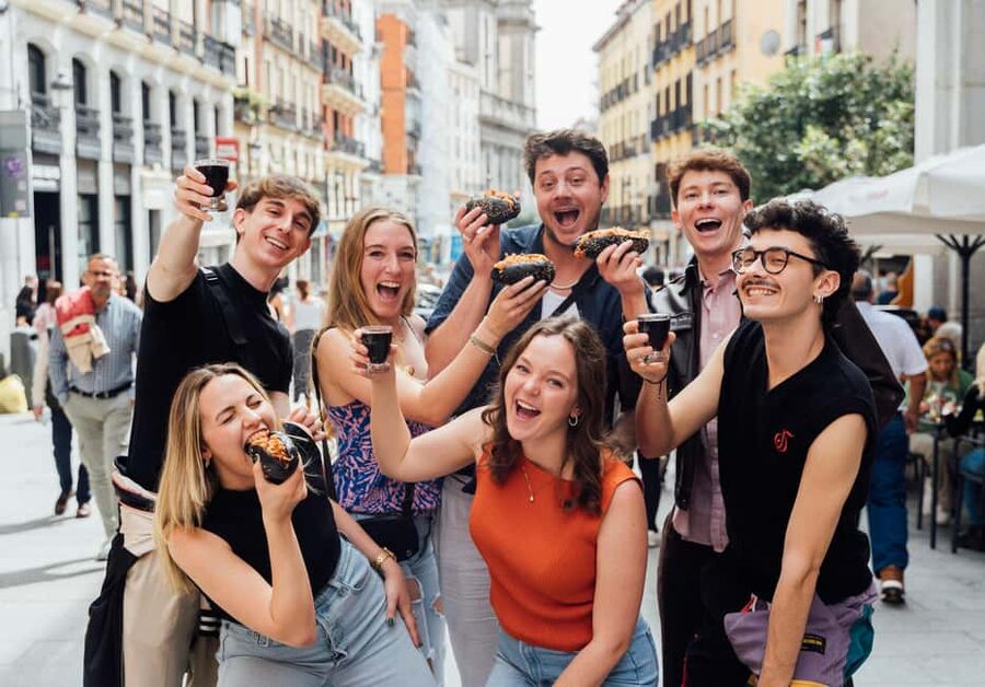 Madrid: Tapas Food Tour with Drinks and Food - Four tapas stops, what the tasting really feels like