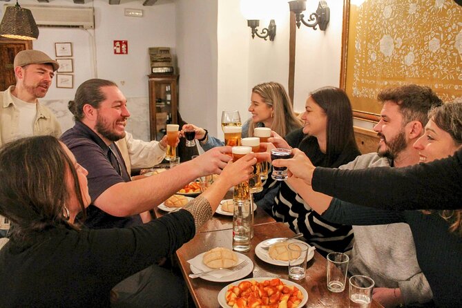 Madrid Tapas, Wine and History Tour - What you eat and drink: tapas, vermouth, and wine in four taverns