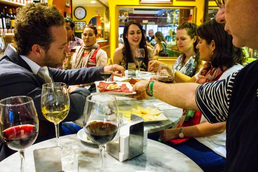 Madrid: Tapas & Wine Tasting Tour with Local Guide - Las Letras Quarter: three tapas stops that build your taste map
