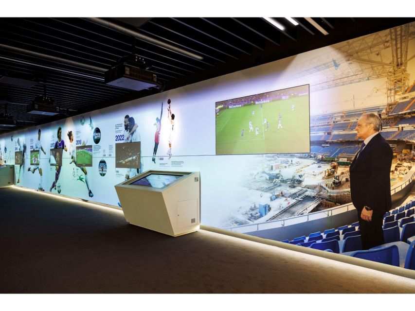 Madrid: Tour Bernabéu Entry Ticket - Inside the changing rooms and dugouts, the emotional highlight when open
