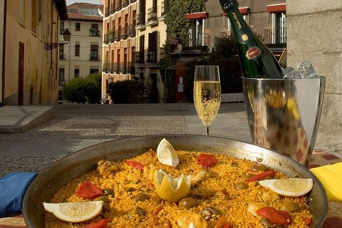 Old Madrid Tapas and Fine Wine Small Group Tour - Stop 3: 19th-century style wine tasting plus cod fritters