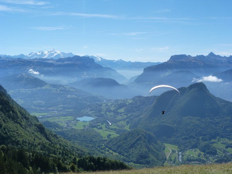 Paragliding Tandem Flight from Madrid - Tandem paragliding near Madrid, the simple way to fly