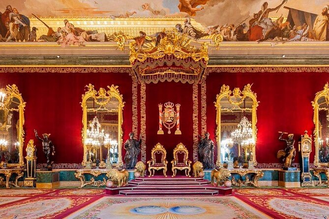 Royal Palace of Madrid Small Group Skip the Line Ticket - Royal Palace of Madrid: State Ceremonies, Not Everyday Living