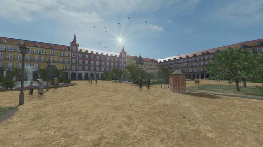 Virtual Reality Experience Fun And Tickets & Imageen - Plaza Mayor: Where the VR Script Helps You Read the City